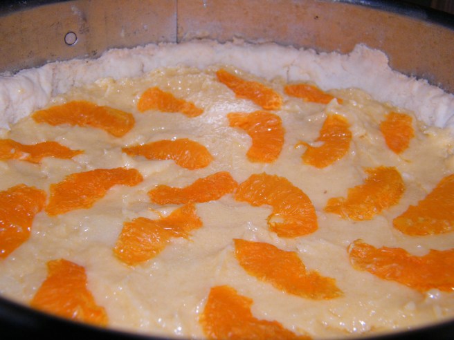 Into the oven