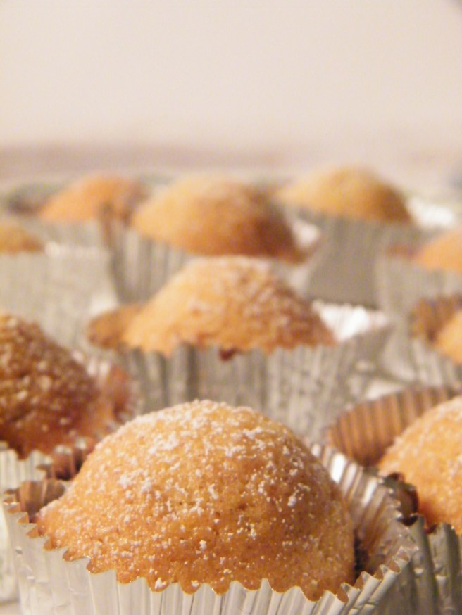 Madeleines as mini-muffins - glamour shot #3