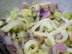 Softened ingredients.