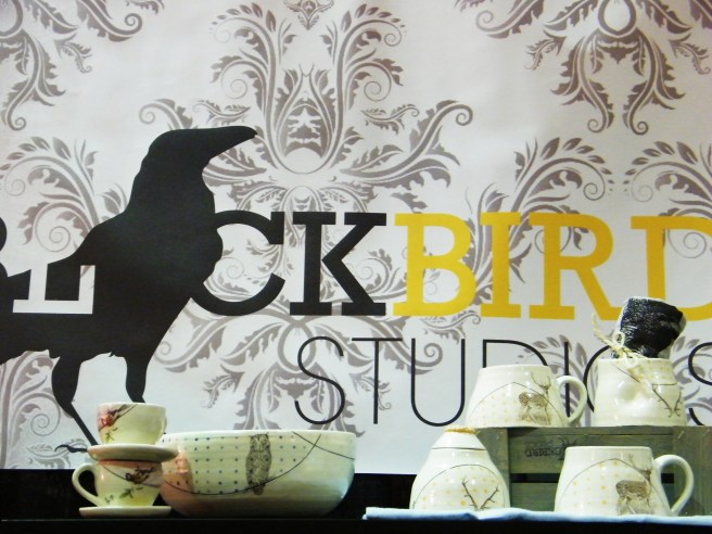 Lovely ceramics from Blackbird Studios.