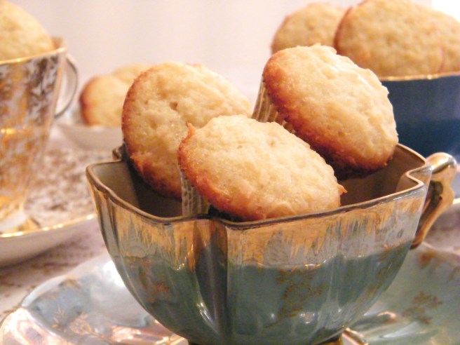 Teacup love, with a side of coconut cakes