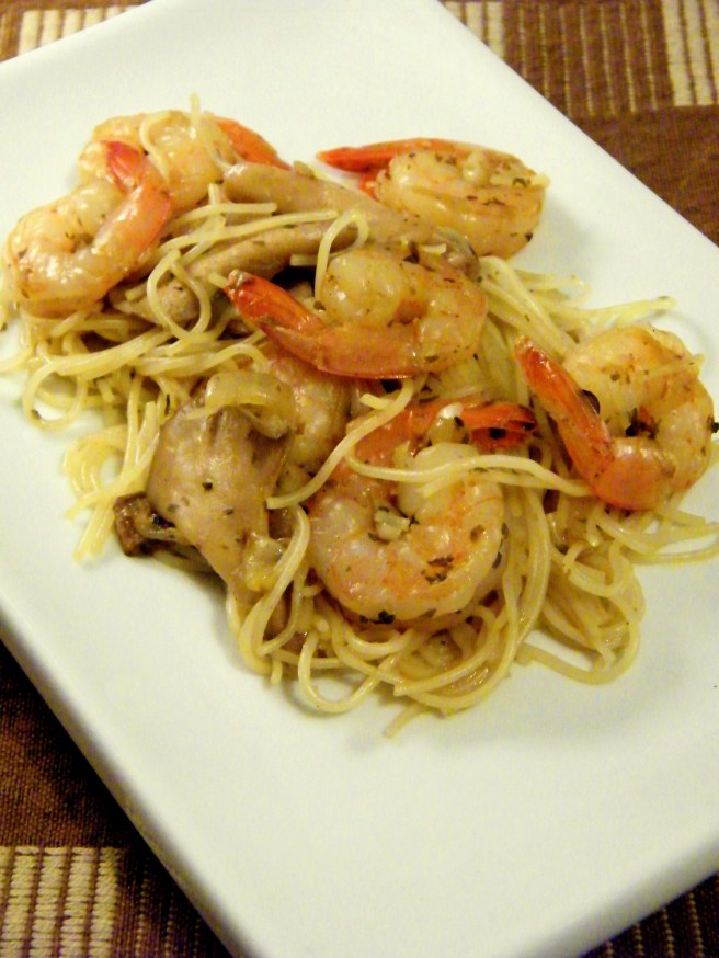 Shrimp with Rice Vermicelli
