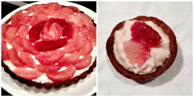 Pink Grapefruit Tart
