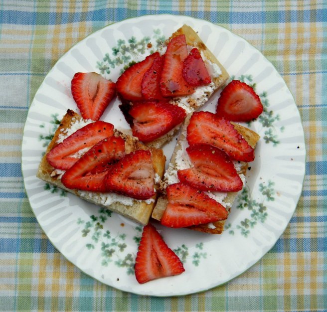 Strawberry Tartine