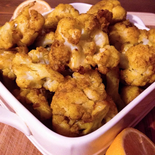 Cauliflower close up