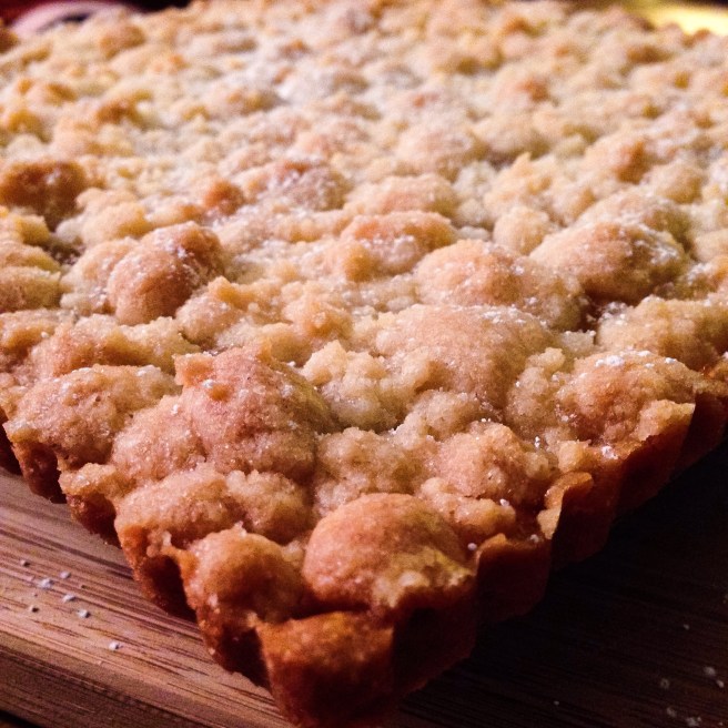 Jammer Galette with piña colada jam