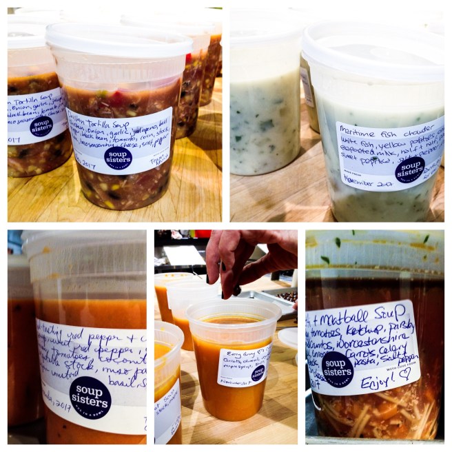 5 soups for Sereenas House