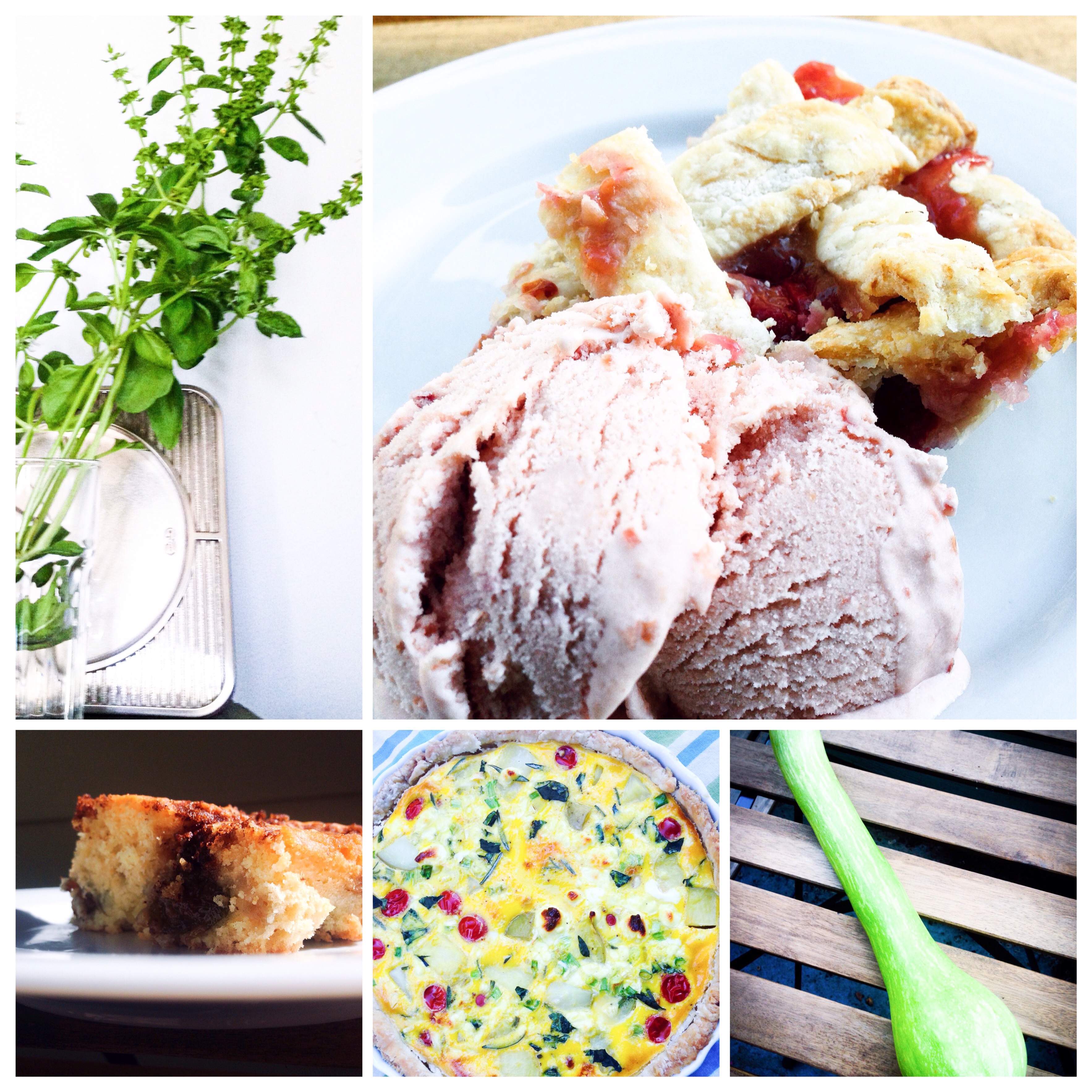 Some of the things I've baked and grown this summer