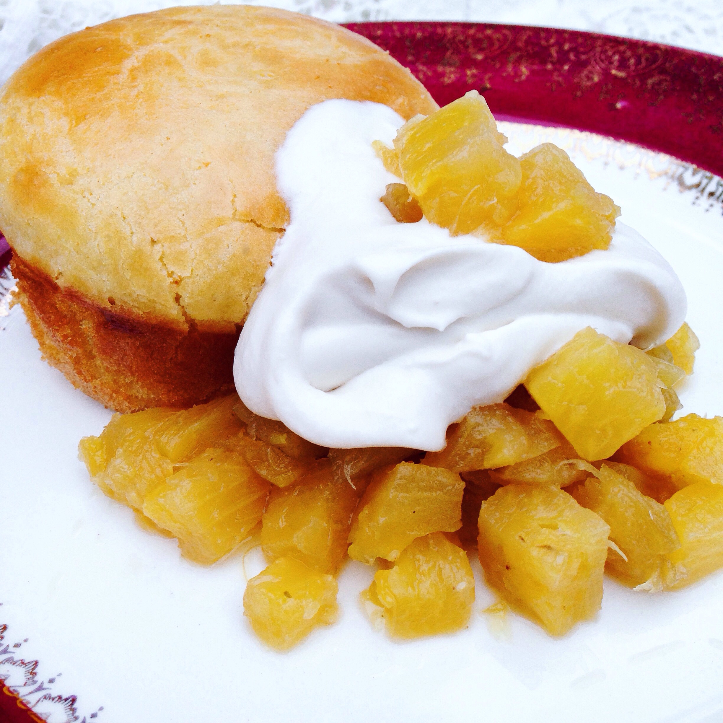 Babas with Pineapple