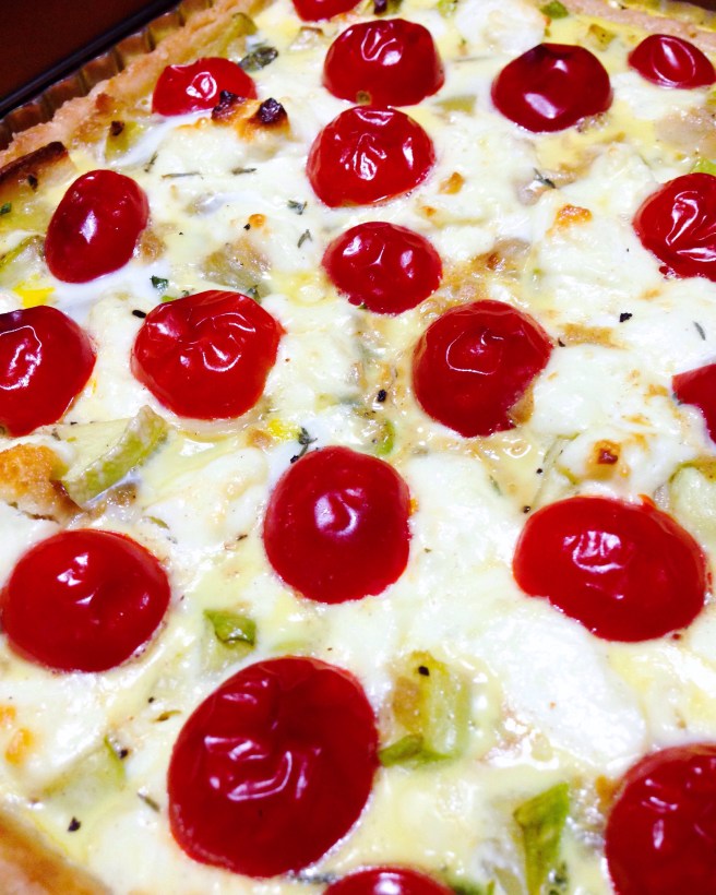 Tomato and Goat Cheese Tart