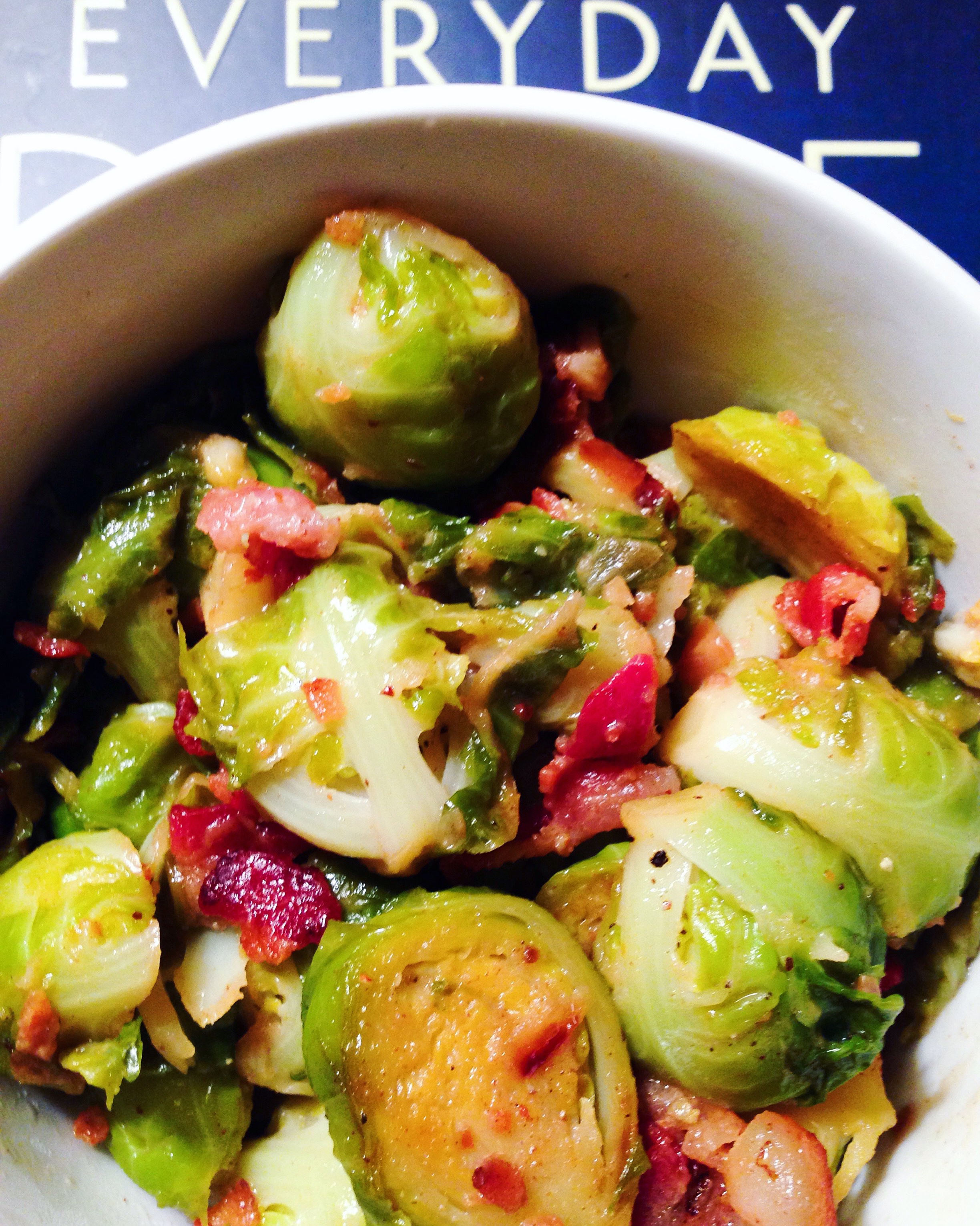 Maple Syrup & Mustard Brussels Sprouts